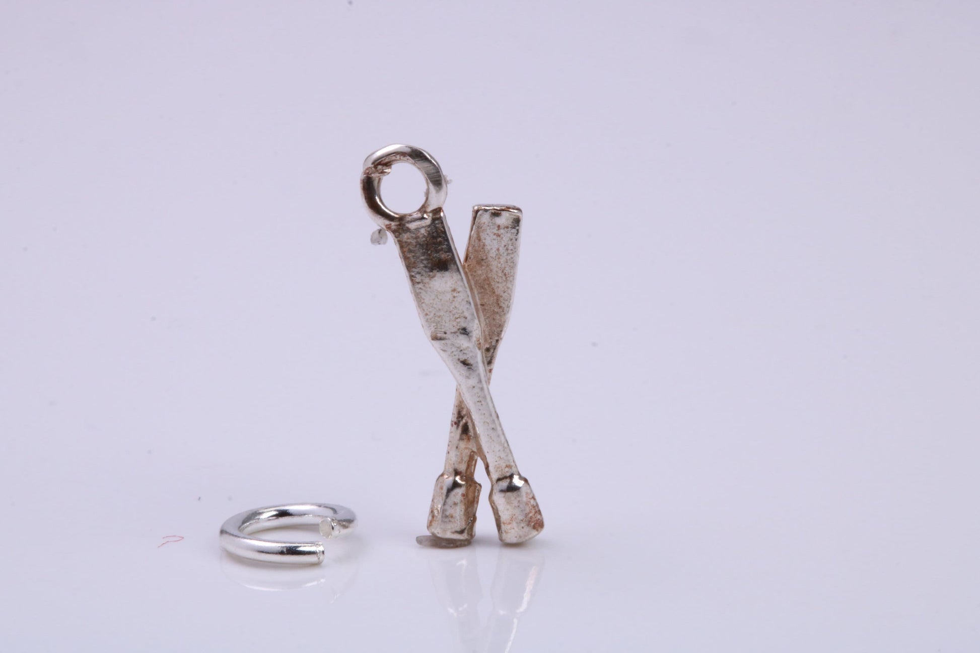 Spatula Charm, Traditional Charm, Made from Solid 925 Grade Sterling Silver, Complete with Attachment Link