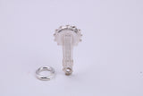 Banjo Charm, Traditional Charm, Made from Solid 925 Grade Sterling Silver, Complete with Attachment Link