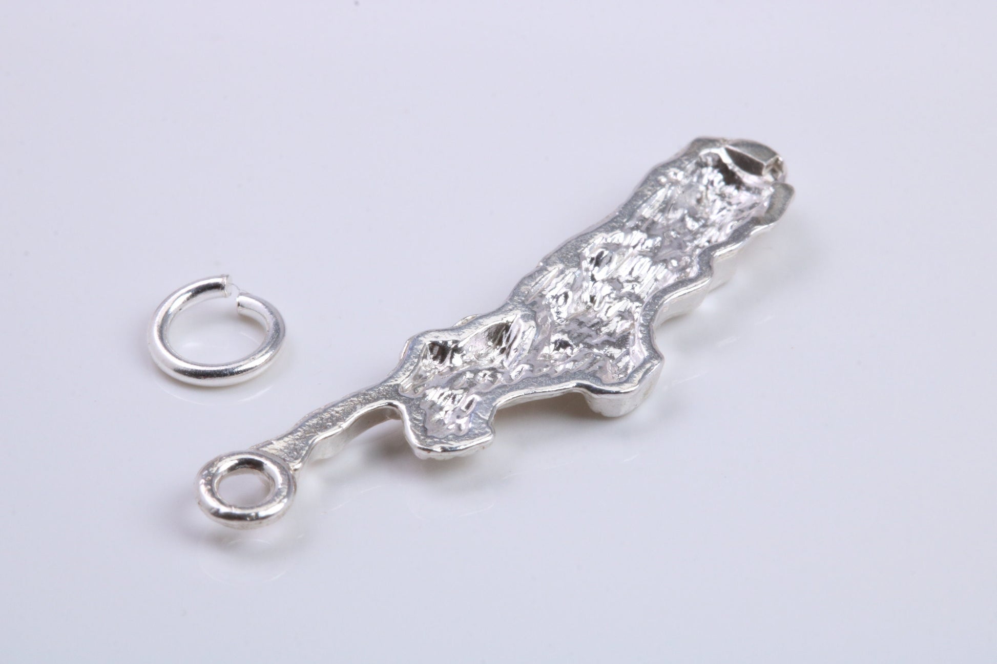 Statue of Liberty Charm, Traditional Charm, Made from Solid 925 Grade Sterling Silver, Complete with Attachment Link