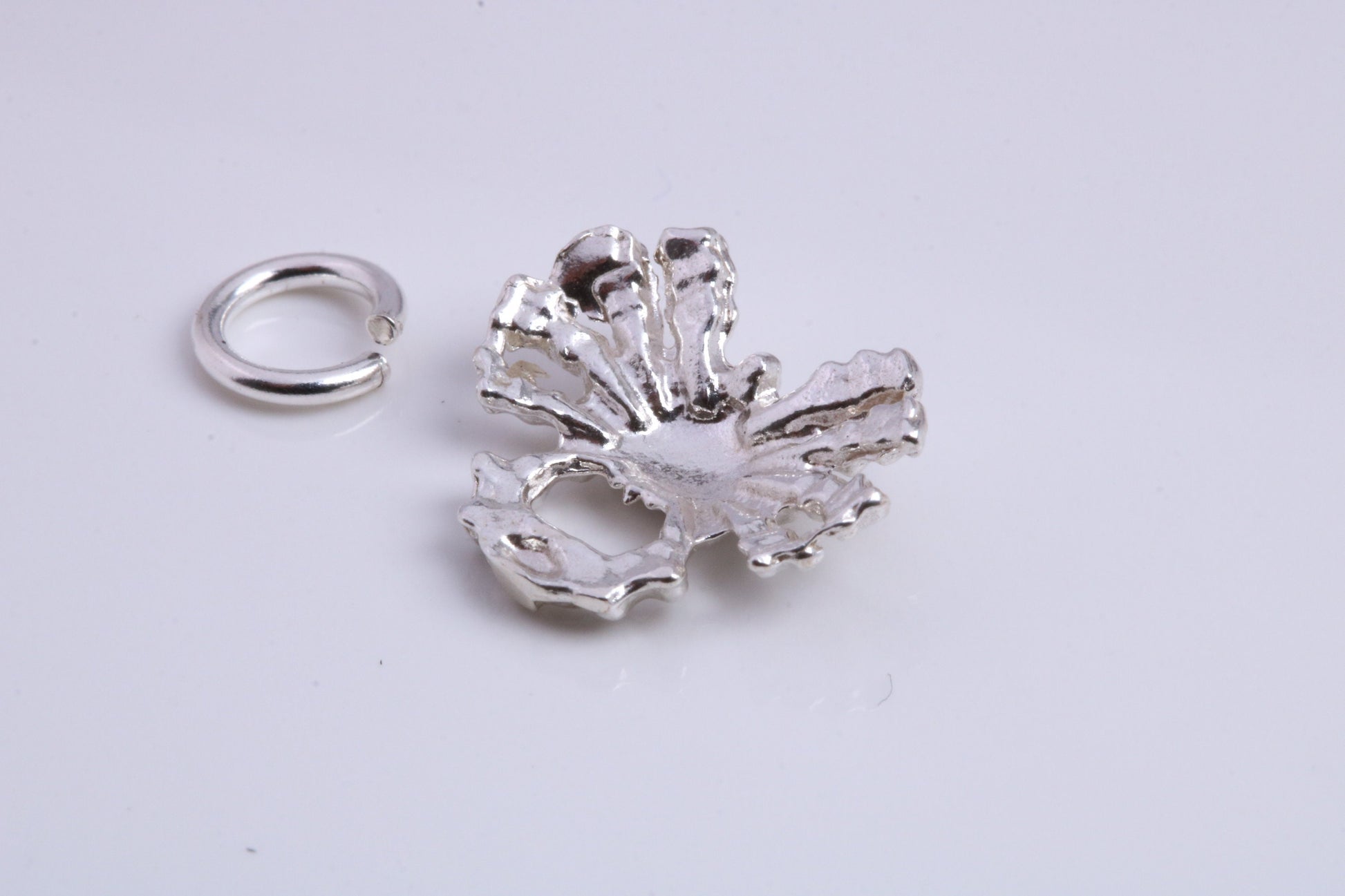 Crab Charm, Traditional Charm, Made from Solid 925 Grade Sterling Silver, Complete with Attachment Link