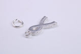 Survivor Charm, Traditional Charm, Made from Solid 925 Grade Sterling Silver, Complete with Attachment Link