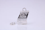 Winning Lottery Ticket Charm, Traditional Charm, Made from Solid 925 Grade Sterling Silver, Complete with Attachment Link