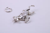 Unicorn Charm, Traditional Charm, Made from Solid 925 Grade Sterling Silver, Complete with Attachment Link