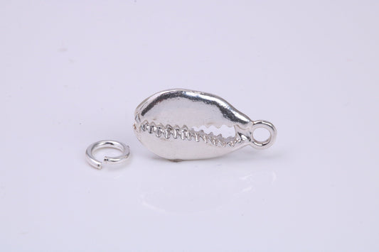 Shark Jaw Charm, Traditional Charm, Made from Solid 925 Grade Sterling Silver, Complete with Attachment Link