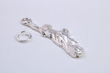 Statue of Liberty Charm, Made from Solid Cast Silver