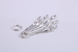 Skeleton Hand Charm, Traditional Charm, Made from Solid 925 Grade Sterling Silver, Complete with Attachment Link