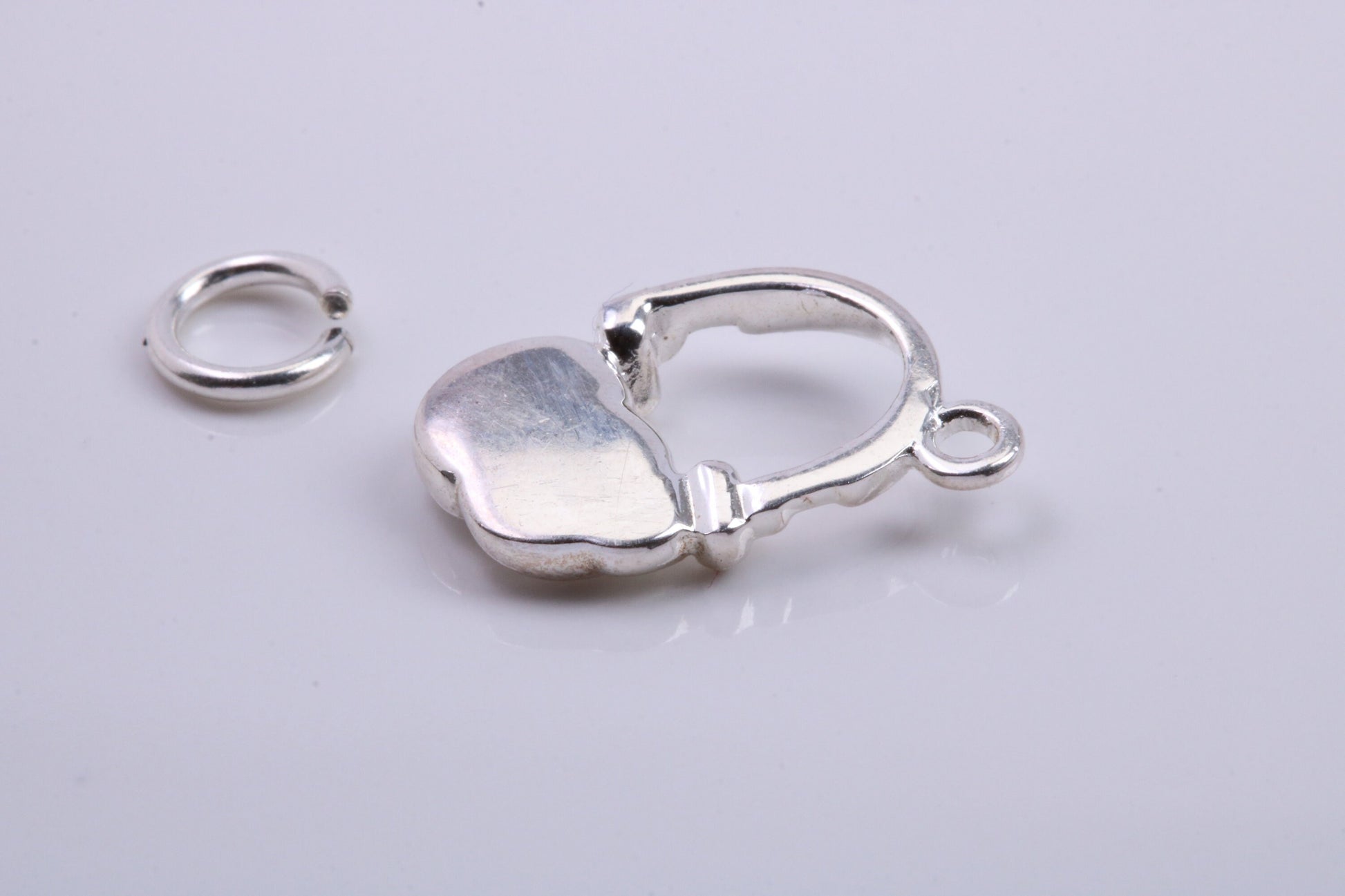 Head Phone Charm, Traditional Charm, Made from Solid 925 Grade Sterling Silver, Complete with Attachment Link
