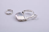 Head Phone Charm, Traditional Charm, Made from Solid 925 Grade Sterling Silver, Complete with Attachment Link