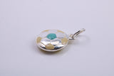 Foot Ball Charm, Traditional Charm, Made from Solid 925 Grade Sterling Silver, Complete with Attachment Link