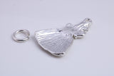 Fairy God Mother Charm, Traditional Charm, Made from Solid 925 Grade Sterling Silver, Complete with Attachment Link