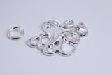 Octopus Charm, Traditional Charm, Made from Solid 925 Grade Sterling Silver, Complete with Attachment Link