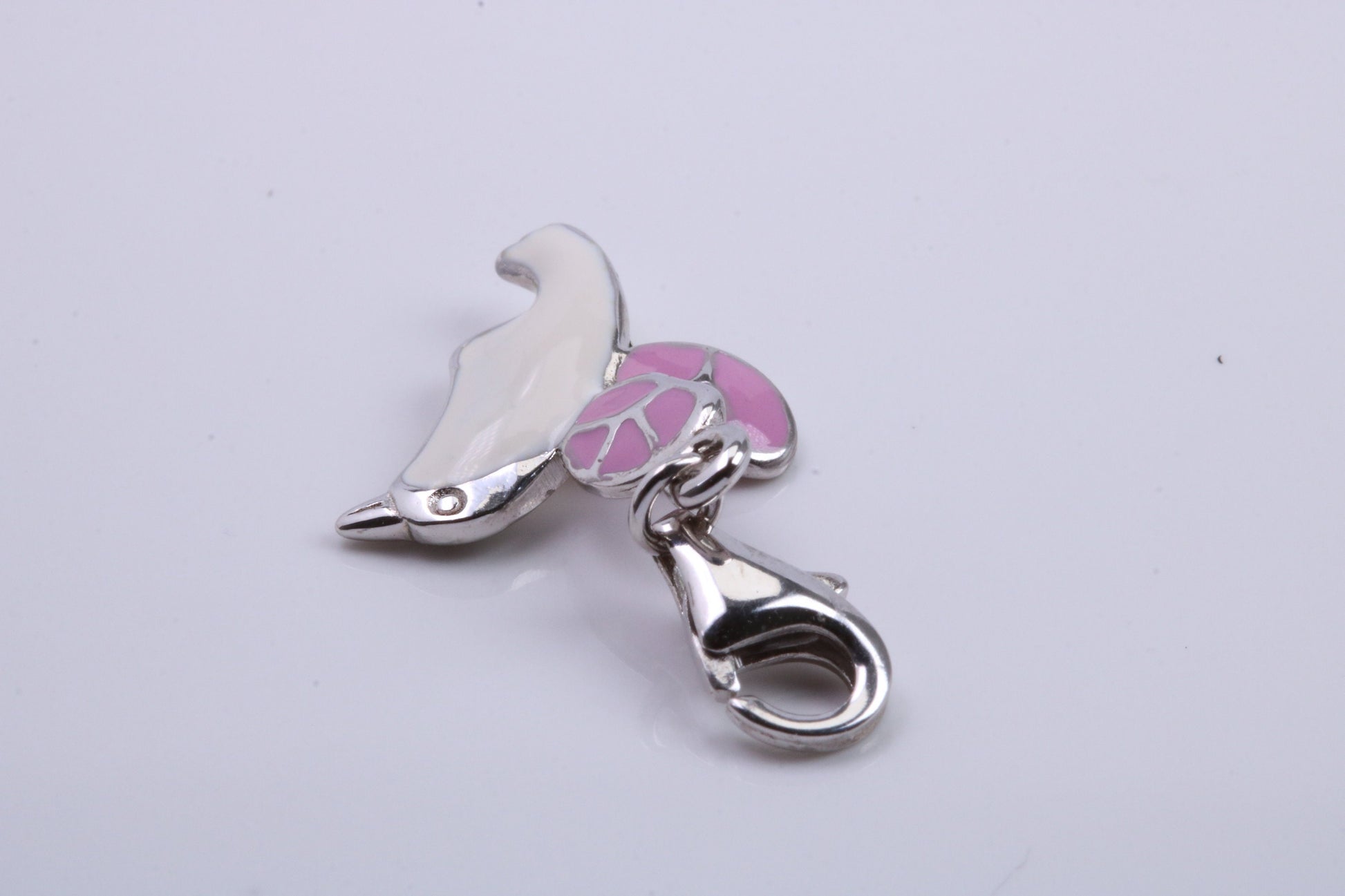 Humming Bird Charm, Traditional Charm, Made from Solid 925 Grade Sterling Silver, Complete with Attachment Link
