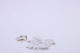 Oriental Writing Charm, Traditional Charm, Made from Solid 925 Grade Sterling Silver, Complete with Attachment Link