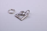 21st Birthday Charm, Traditional Charm, Made from Solid 925 Grade Sterling Silver, Complete with Attachment Link