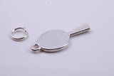 Spiral of Life Charm, Traditional Charm, Made from Solid 925 Grade Sterling Silver, Complete with Attachment Link