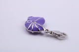 Baby Pram Charm, Traditional Charm, Made from Solid 925 Grade Sterling Silver, Complete with Attachment Link