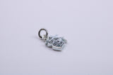 Oriental Writing Charm, Traditional Charm, Made from Solid 925 Grade Sterling Silver, Complete with Attachment Link
