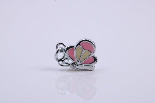 Snail Charm, Traditional Charm, Made from Solid 925 Grade Sterling Silver, Complete with Attachment Link