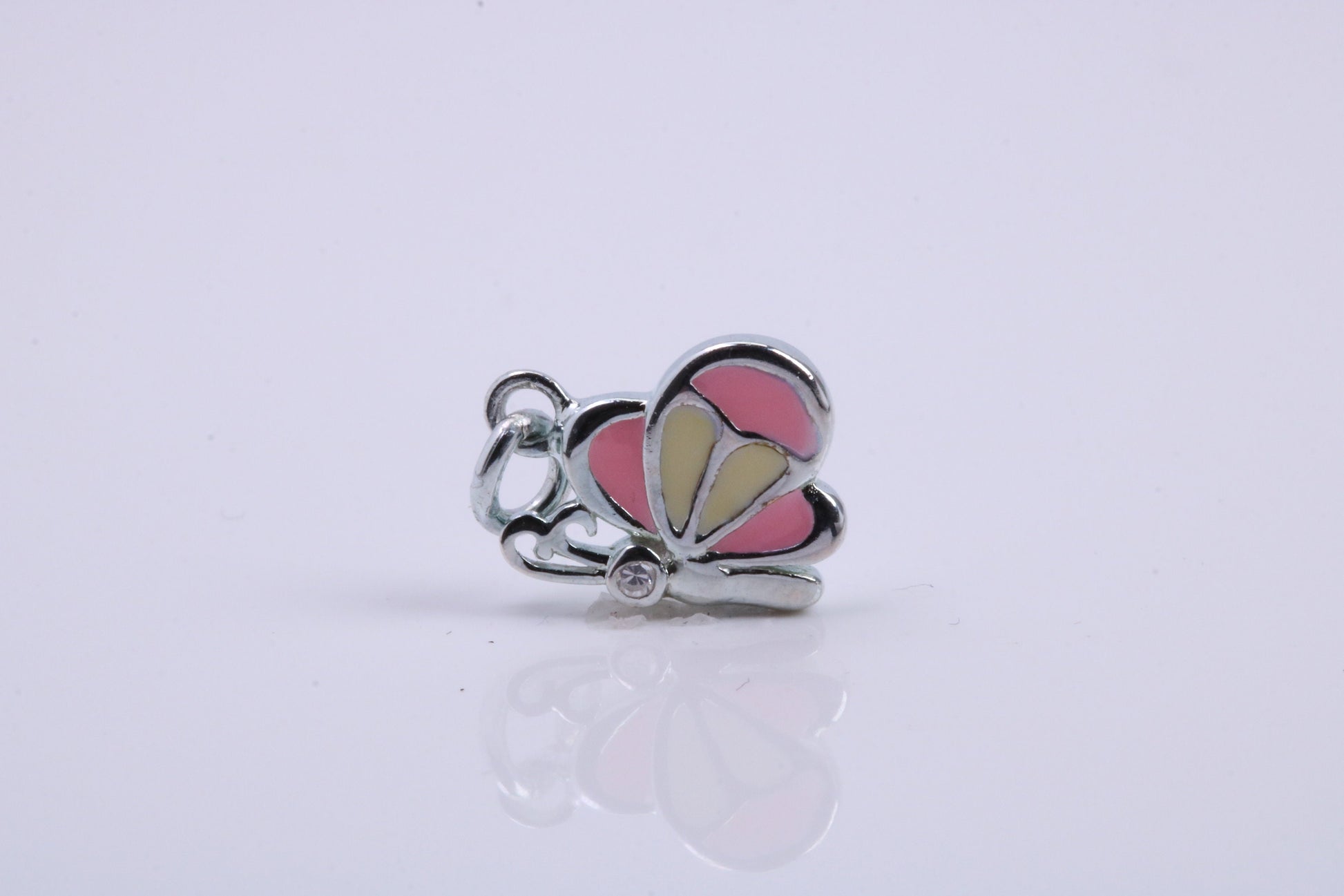 Snail Charm, Traditional Charm, Made from Solid 925 Grade Sterling Silver, Complete with Attachment Link