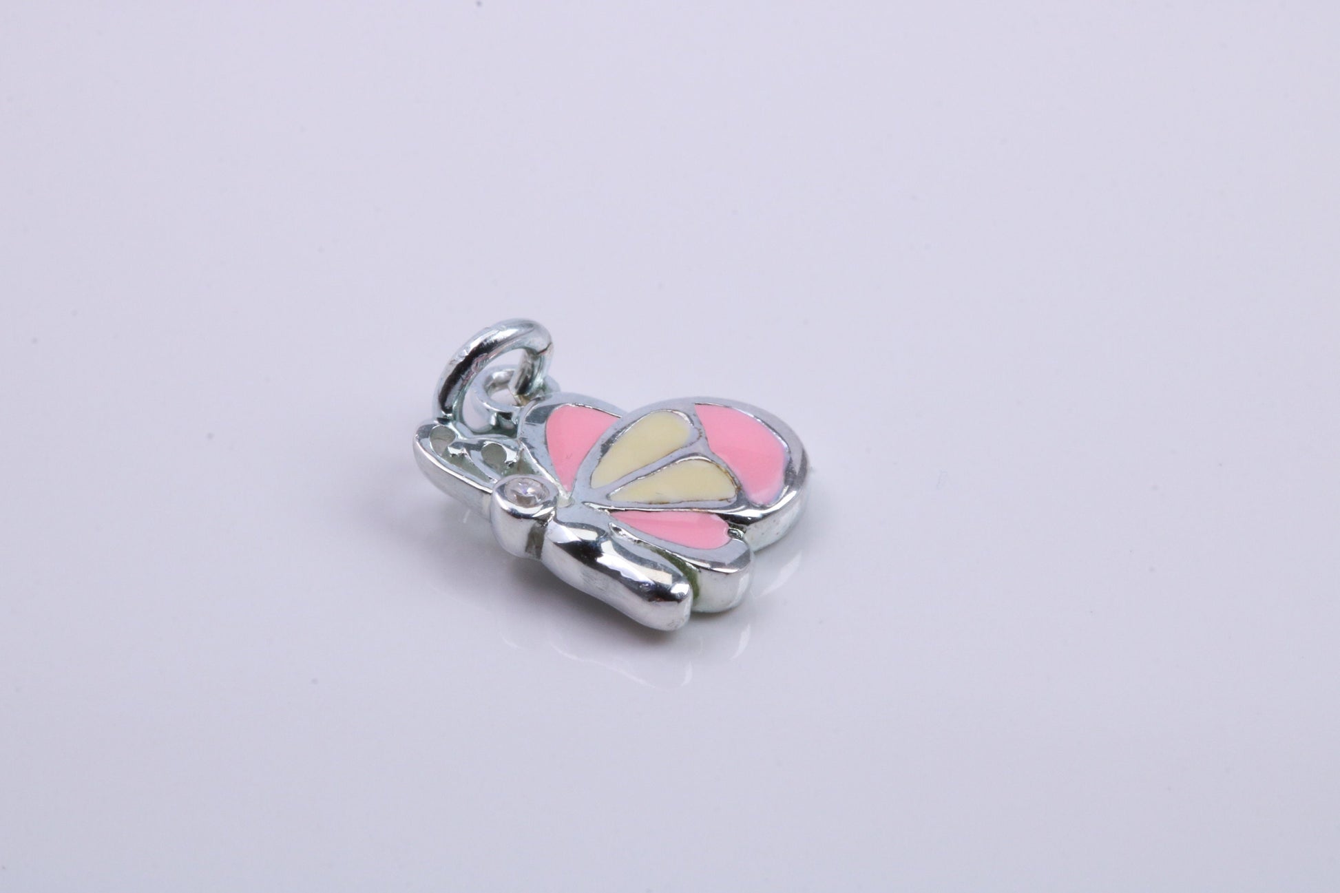 Snail Charm, Traditional Charm, Made from Solid 925 Grade Sterling Silver, Complete with Attachment Link