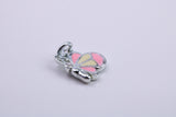 Snail Charm, Traditional Charm, Made from Solid 925 Grade Sterling Silver, Complete with Attachment Link