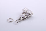 Buddha Charm, Traditional Charm, Made from Solid 925 Grade Sterling Silver, Complete with Attachment Link