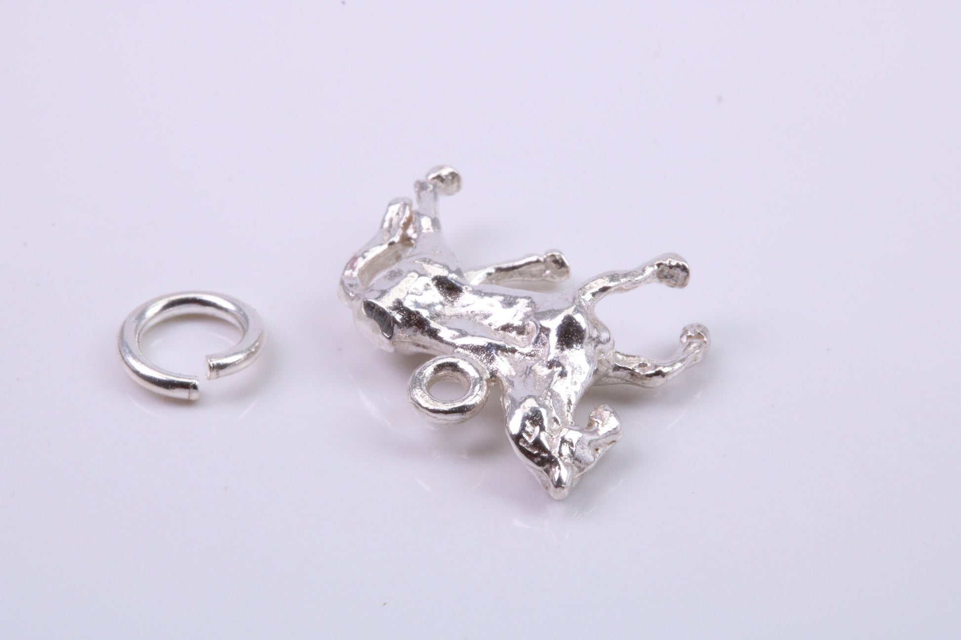 Stallion Charm, Traditional Charm, Made from Solid 925 Grade Sterling Silver, Complete with Attachment Link