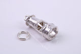 Lighthouse Charm, Traditional Charm, Made from Solid 925 Grade Sterling Silver, Complete with Attachment Link
