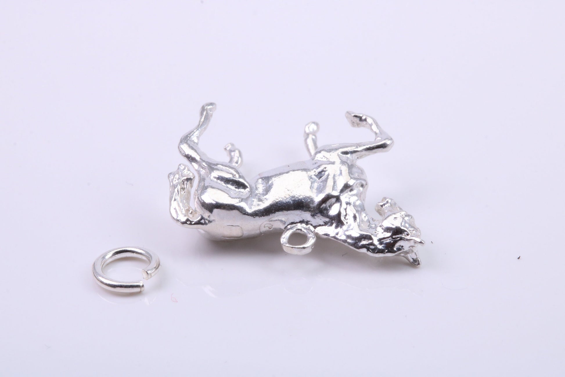 Stallion Charm, Traditional Charm, Made from Solid 925 Grade Sterling Silver, Complete with Attachment Link