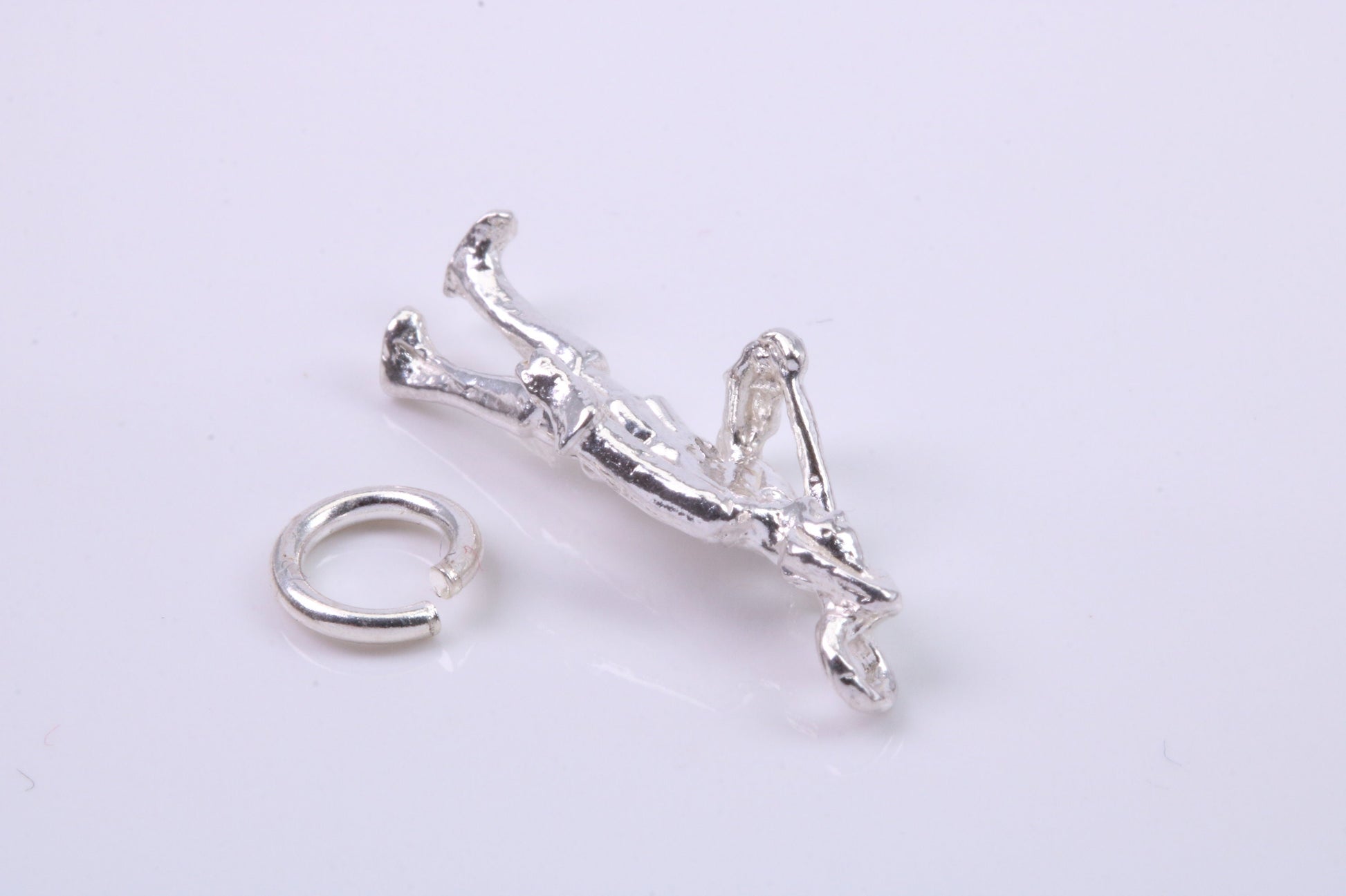 Royal Guard Charm, Traditional Charm, Made from Solid 925 Grade Sterling Silver, Complete with Attachment Link