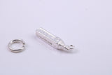 Iconic London Big Ben Charm, Traditional Charm, Made from Solid 925 Grade Sterling Silver, Complete with Attachment Link