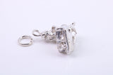 Man in Shackles Charm, Traditional Charm, Made from Solid 925 Grade Sterling Silver, Complete with Attachment Link