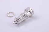 Lighthouse Charm, Traditional Charm, Made from Solid 925 Grade Sterling Silver, Complete with Attachment Link