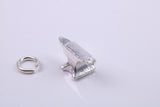 Blacksmiths Anvil Charm, Traditional Charm, Made from Solid 925 Grade Sterling Silver, Complete with Attachment Link