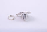 Welsh Hat Charm, Traditional Charm, Made from Solid 925 Grade Sterling Silver, Complete with Attachment Link