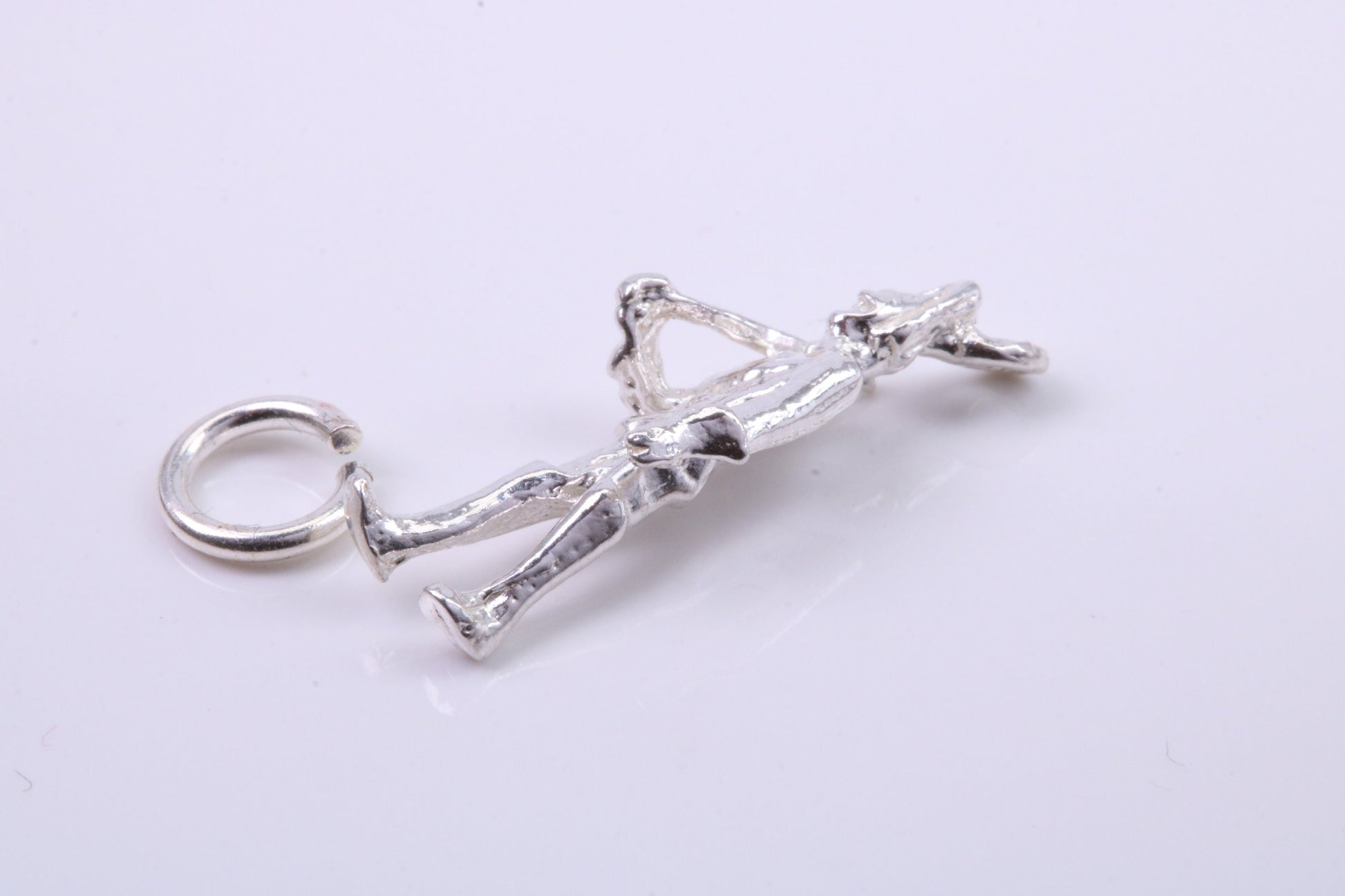 Royal Guard Charm, Traditional Charm, Made from Solid 925 Grade Sterling Silver, Complete with Attachment Link