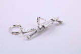 Royal Guard Charm, Traditional Charm, Made from Solid 925 Grade Sterling Silver, Complete with Attachment Link
