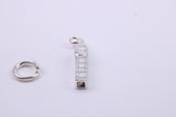 Iconic London Big Ben Charm, Traditional Charm, Made from Solid 925 Grade Sterling Silver, Complete with Attachment Link