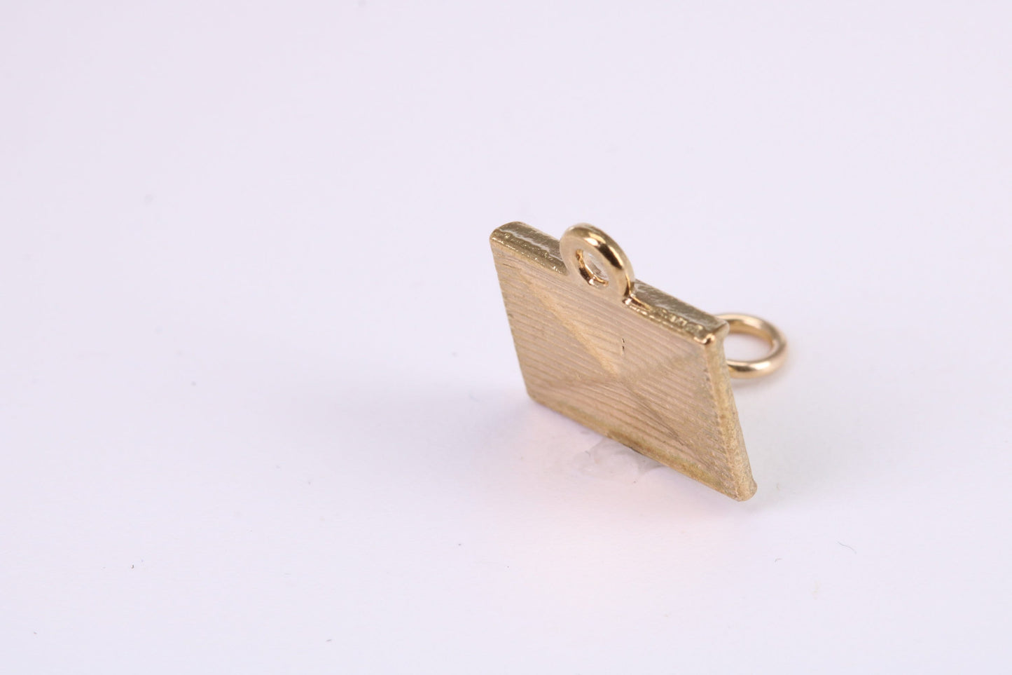 Envelope Charm, Traditional Charm, Made from Solid Yellow Gold, British Hallmarked, Complete with Attachment Link