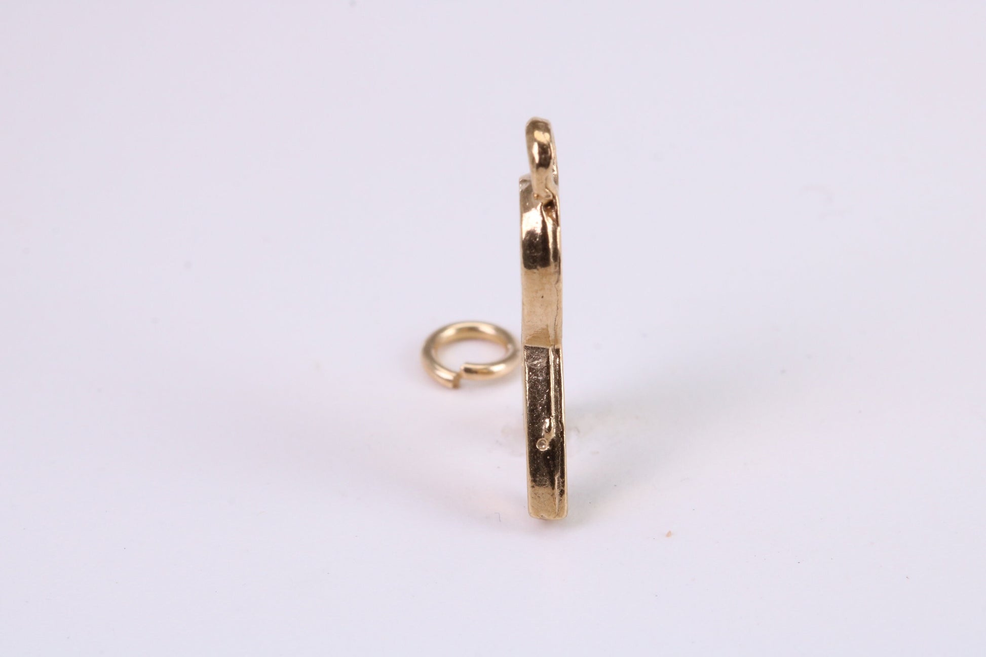 Survivor Charm, Traditional Charm, Made from Solid Yellow Gold, British Hallmarked, Complete with Attachment Link