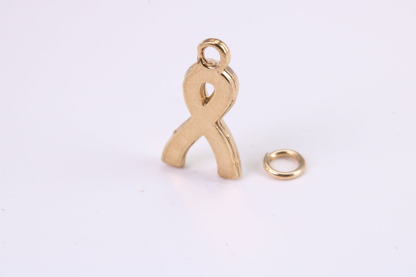 Survivor Charm, Traditional Charm, Made from Solid Yellow Gold, British Hallmarked, Complete with Attachment Link