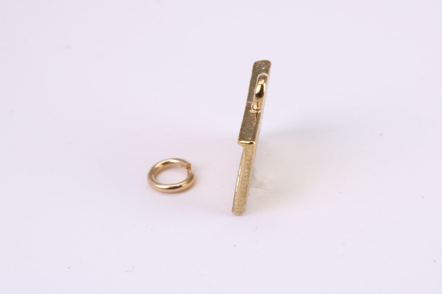 Envelope Charm, Traditional Charm, Made from Solid Yellow Gold, British Hallmarked, Complete with Attachment Link