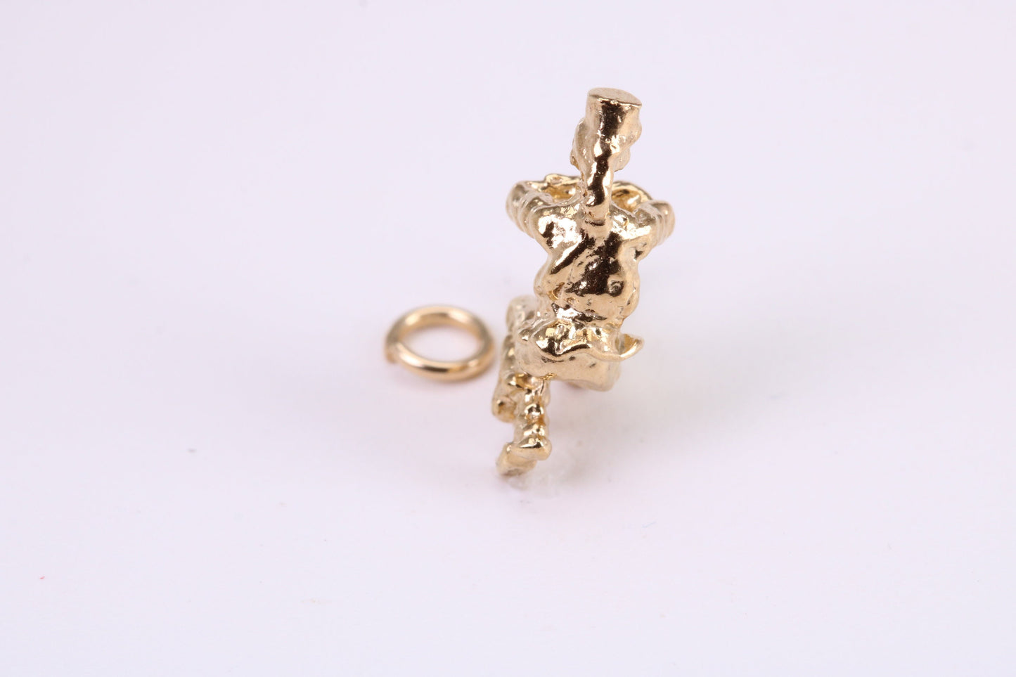 Cossack Charm, Traditional Charm, Made from Solid Yellow Gold, British Hallmarked, Complete with Attachment Link