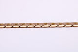 Diamond cut Curb Bracelet, Ideal for Ladies or Gents, Made From Solid Yellow Gold, British Hallmarked, Luxury Gift Boxed