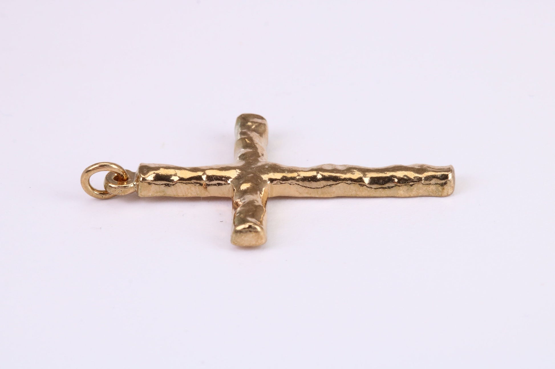 38 mm Long Gold Cross, Made from Solid Yellow Gold, British Hallmarked