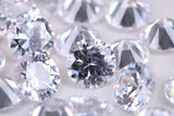 Round cut AAA Grade Diamond White Cubic Zirconia, Top Colour and Luster, Choice of Sizes, Calibrated Sizing, Multi Packs