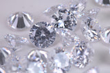 Round cut AAA Grade Diamond White Cubic Zirconia, Top Colour and Luster, Choice of Sizes, Calibrated Sizing, Multi Packs