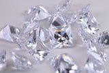 Square cut AAA Grade Diamond White Cubic Zirconia, Top Colour and Luster, Choice of Sizes, Calibrated Sizing, Multi Packs