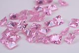 Square cut AAA Grade Pink Cubic Zirconia, Top Colour and Luster, Choice of Sizes, Calibrated Sizing, Multi Packs