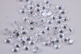 Round cut AAA Grade Diamond White Cubic Zirconia, Top Colour and Luster, Choice of Sizes, Calibrated Sizing, Multi Packs